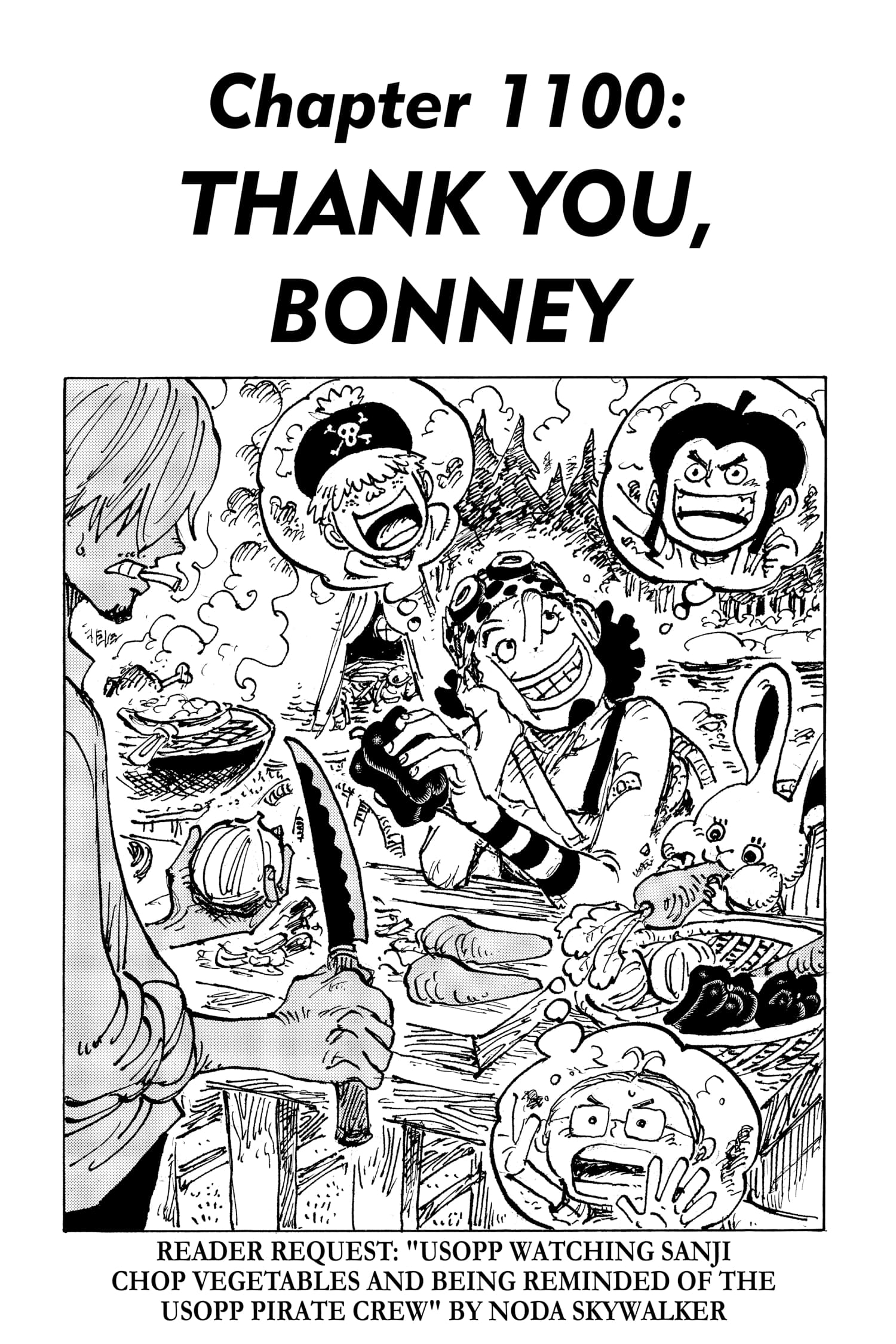One Piece, Chapter 1100 image 01